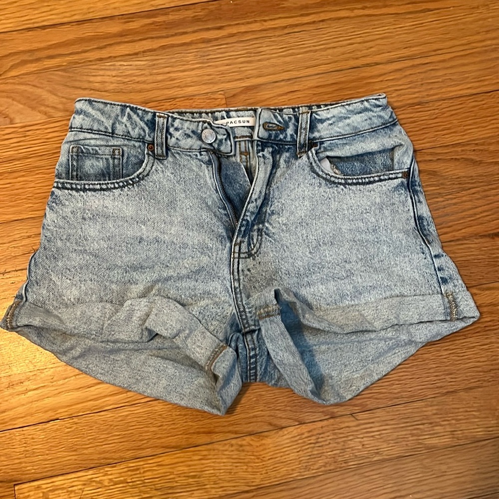 Pacsun Vintage wash jean shorts